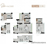 从卧套房配备了270°环幕不雅景窗、步入式衣帽间